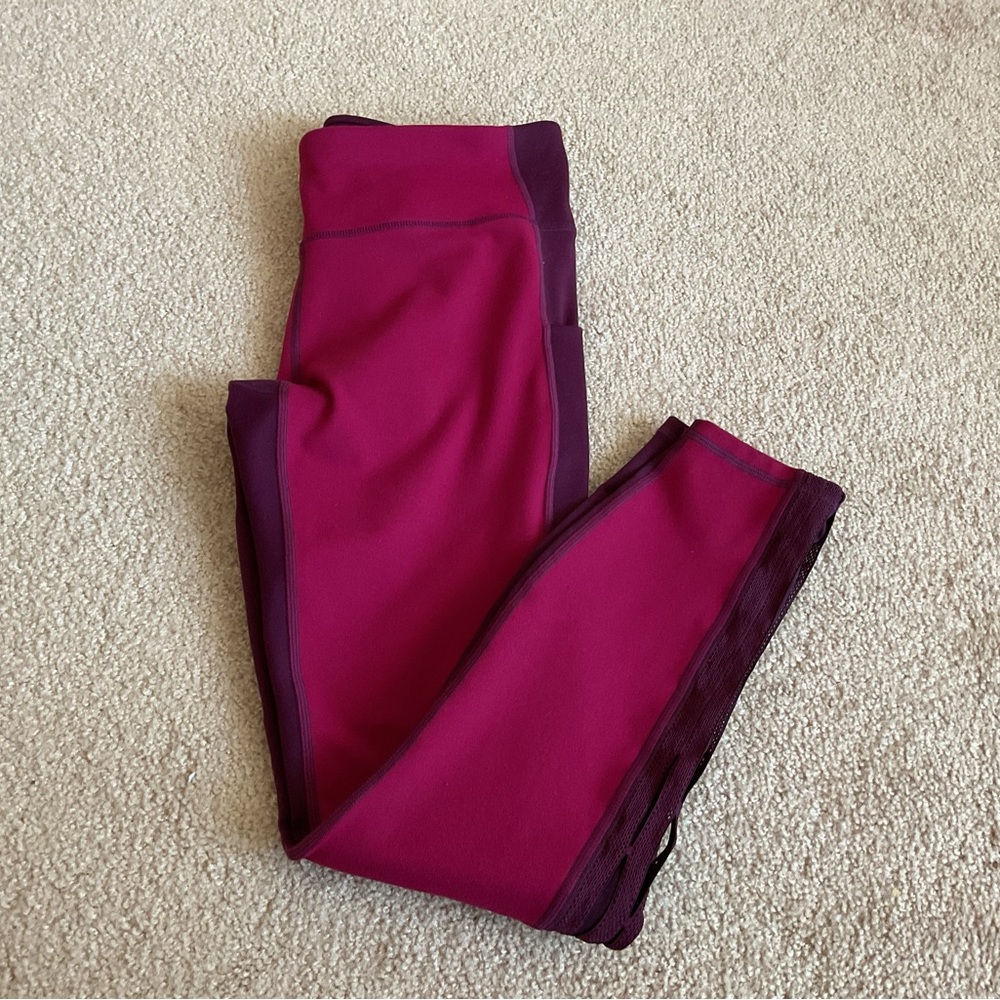 Fabletics Powerhold Leggings 2 Tone with Pockets